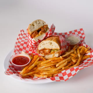 Fried Shrimp Po Boy